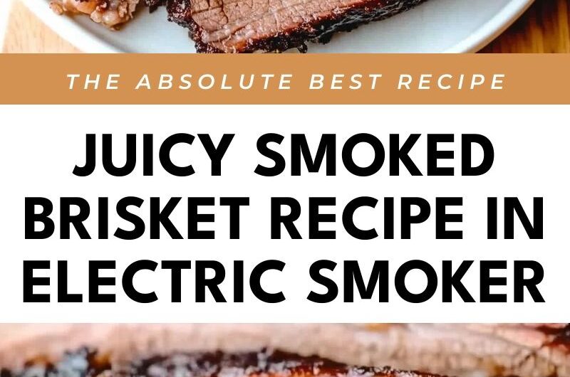 Electric Smoker Recipes | Easy & Flavorful Smoking Guide