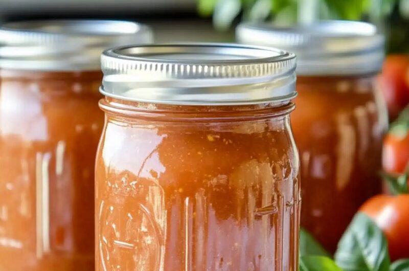 Tomato Soup Recipe for Canning | Easy Homemade Tomato Soup