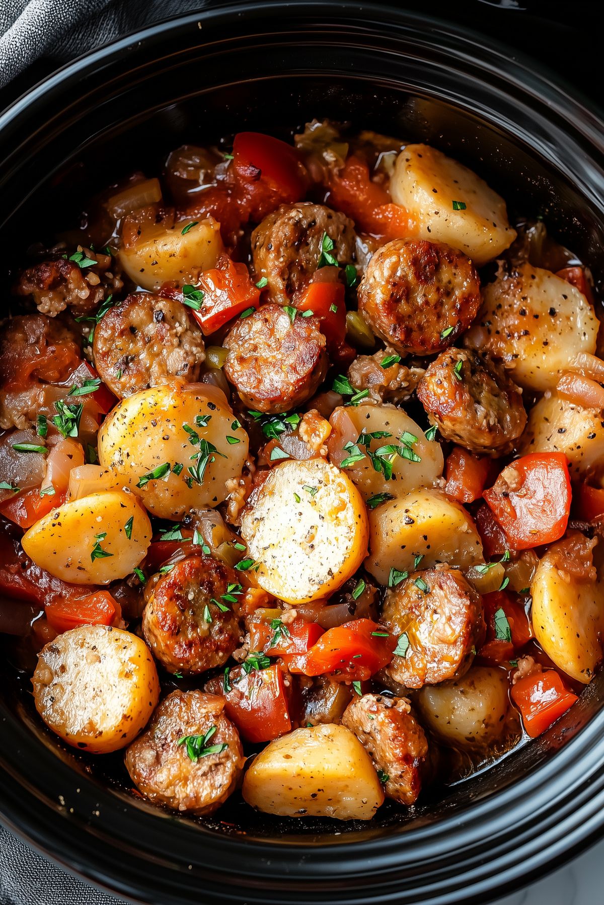 crock pot smoked sausage recipes