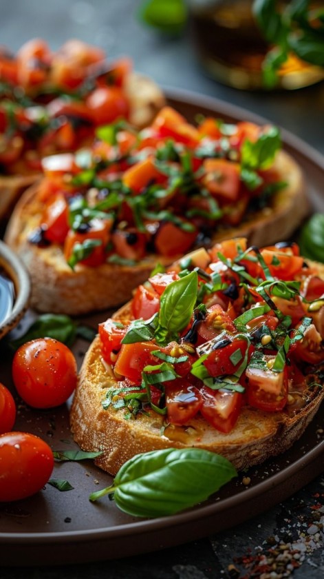 Campari Tomato Bruschetta