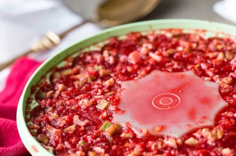 Cranberry Congealed Salad Recipe | Classic Holiday Salad