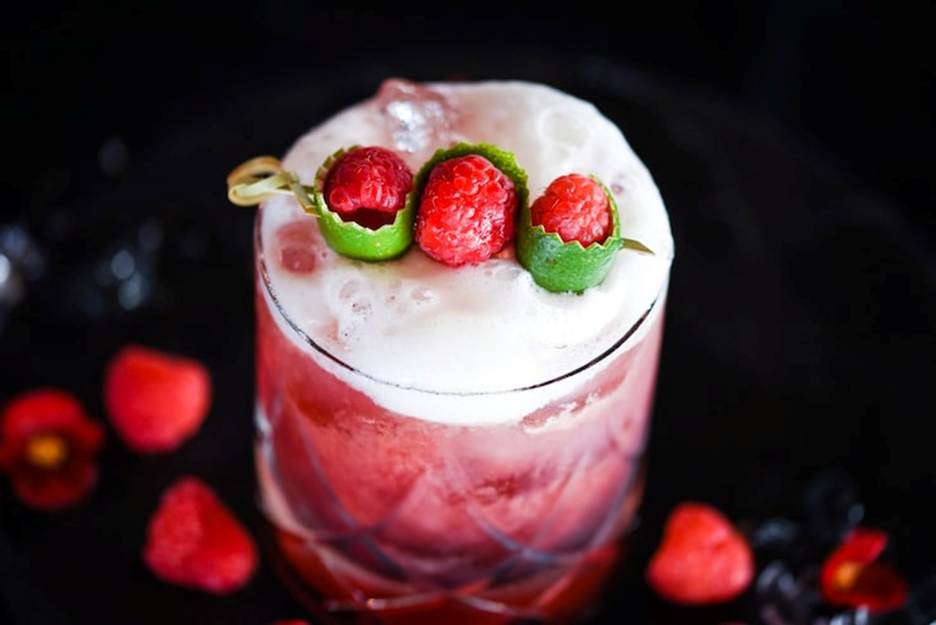   Fresh Strawberry Mocktail