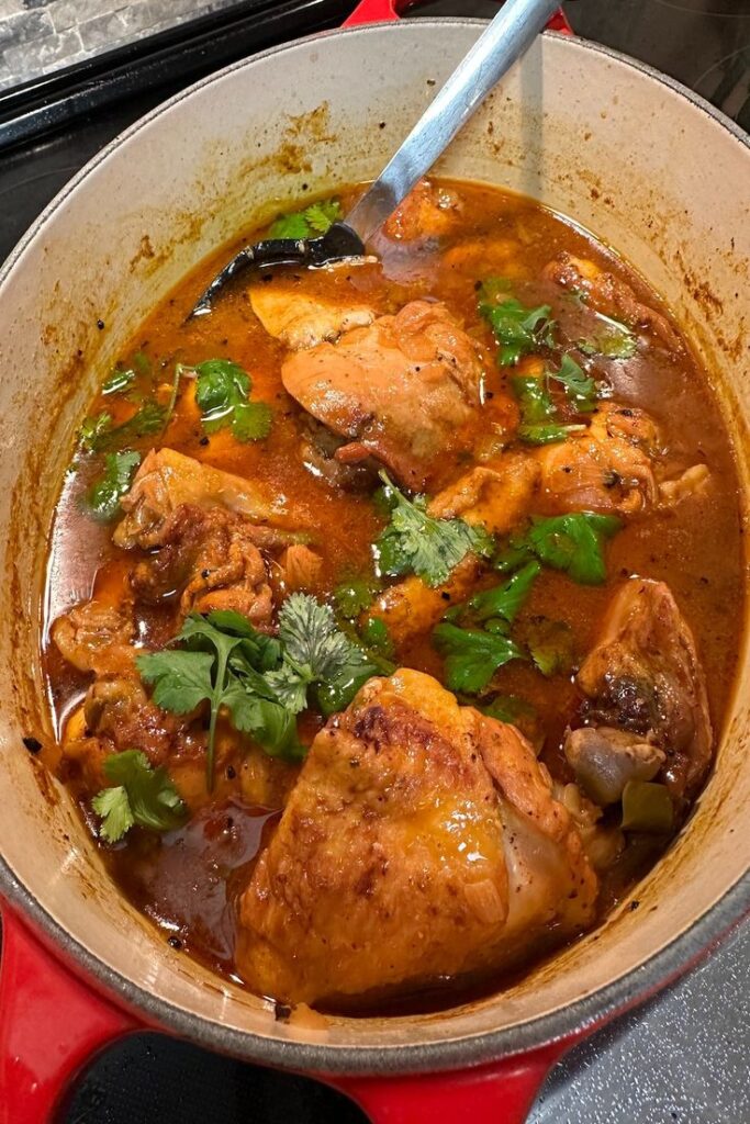 Belizean Stew Chicken