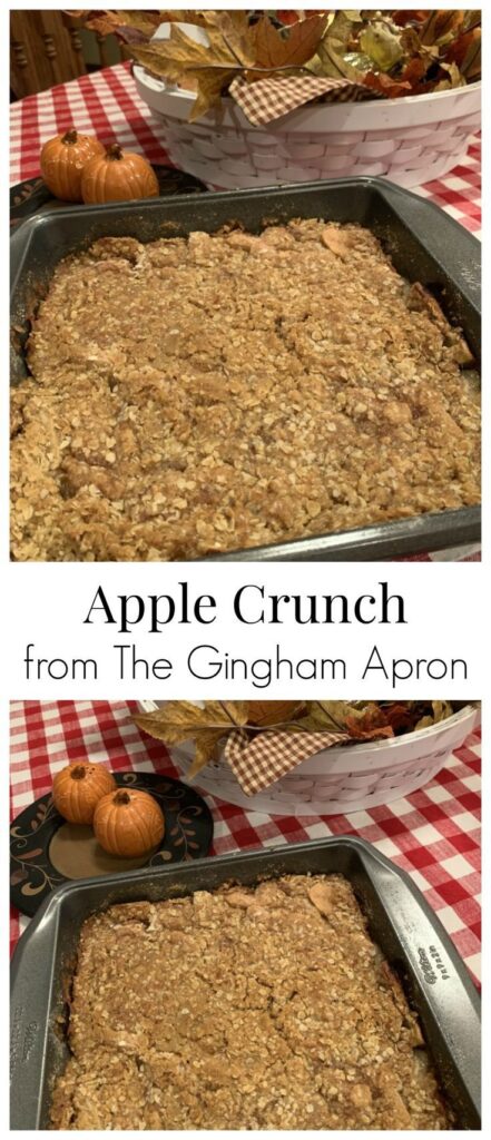 apple crunch recipe