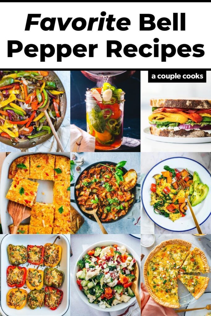 sweet pepper recipes