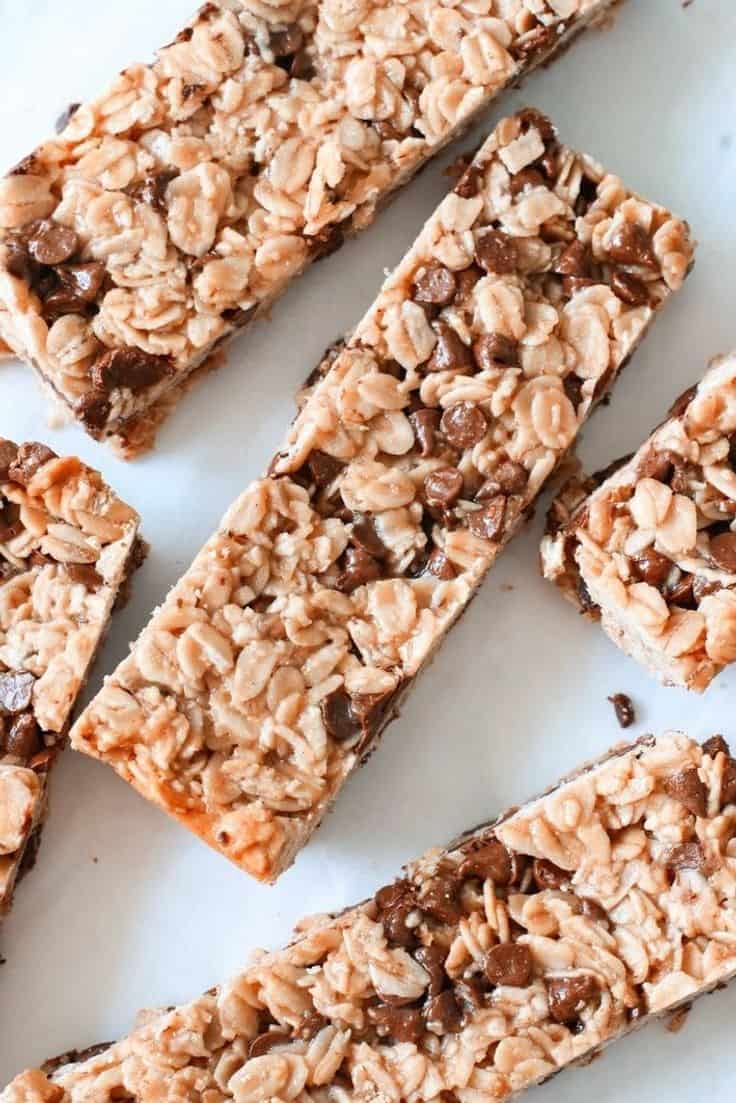 sourdough discard granola bars